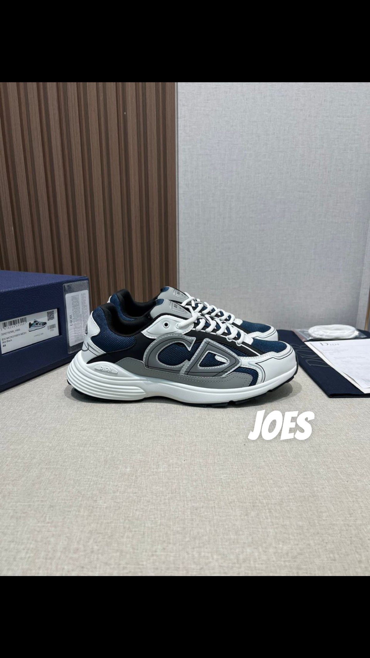 Dior - B30 Sneaker Blue Silver