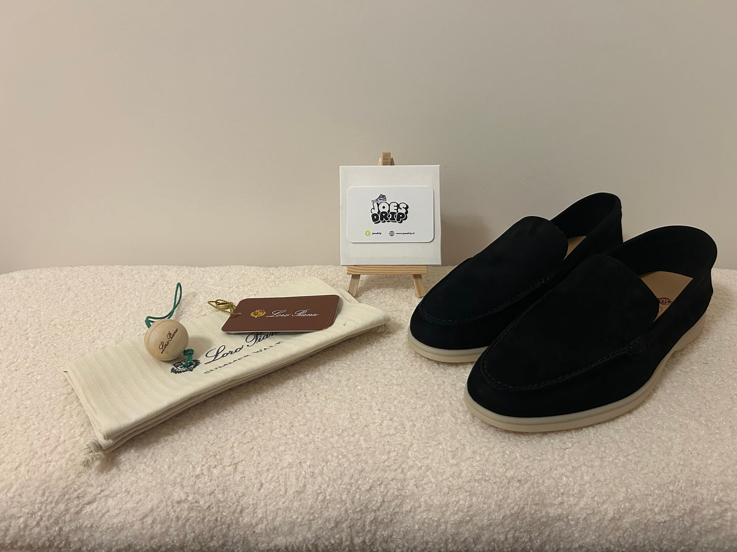 Loro Piana - Loafer/Instappers black