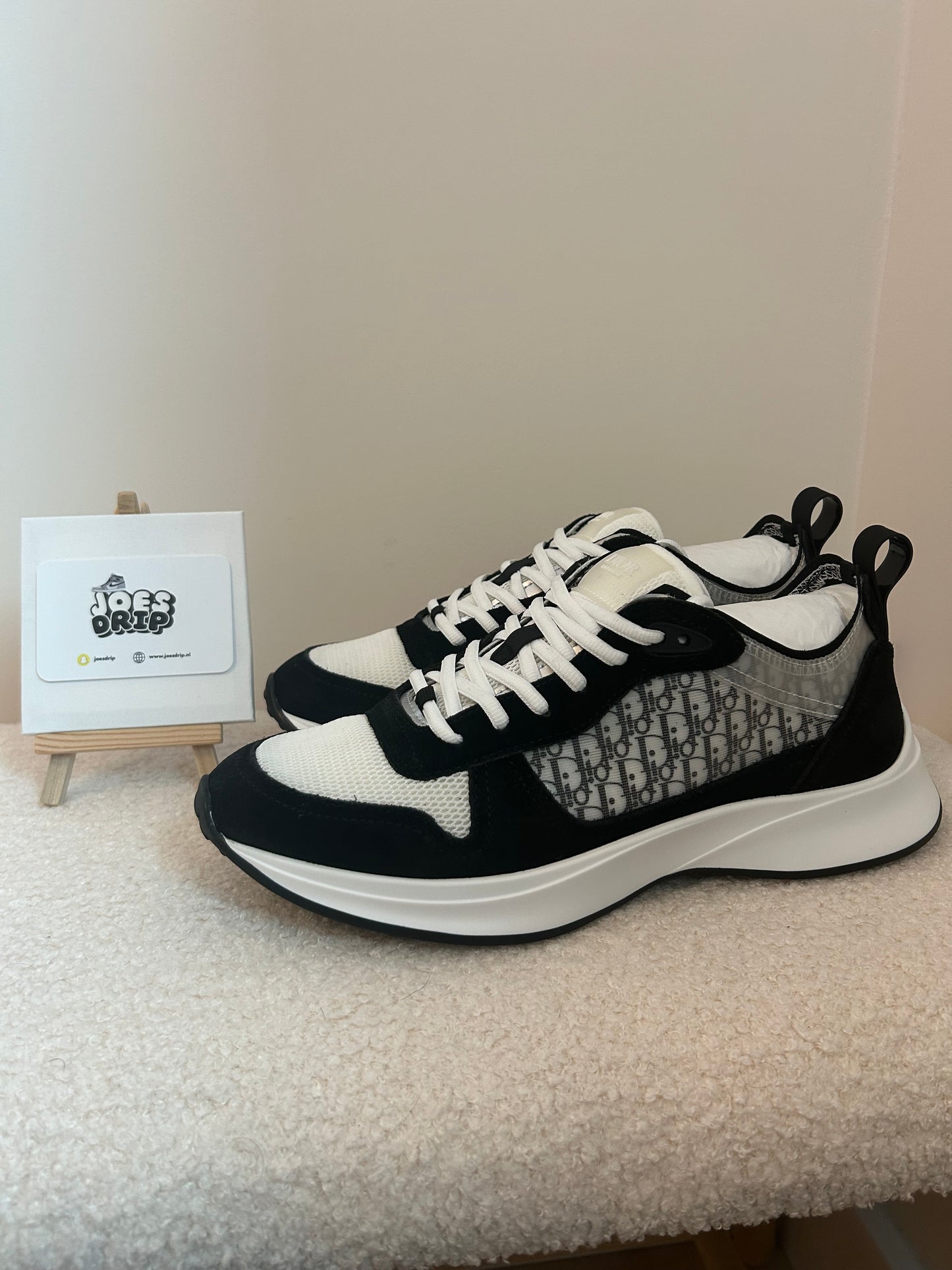 Dior Sneaker - B25 Black Suedé