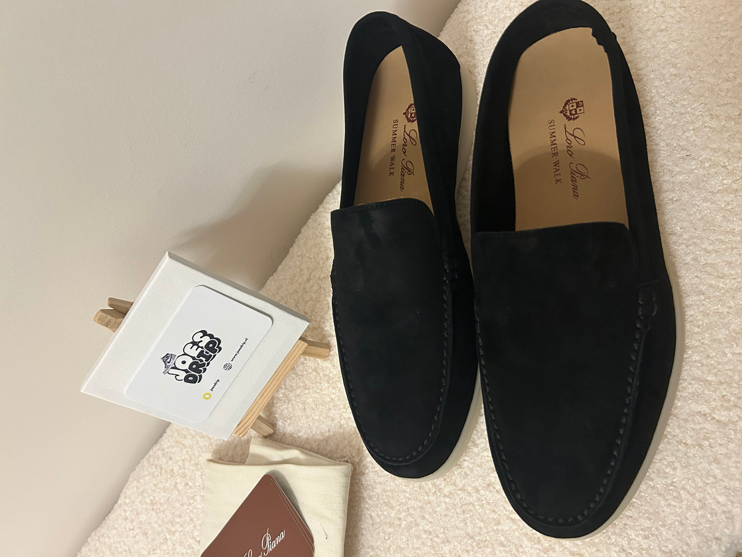 Loro Piana - Loafer/Instappers black