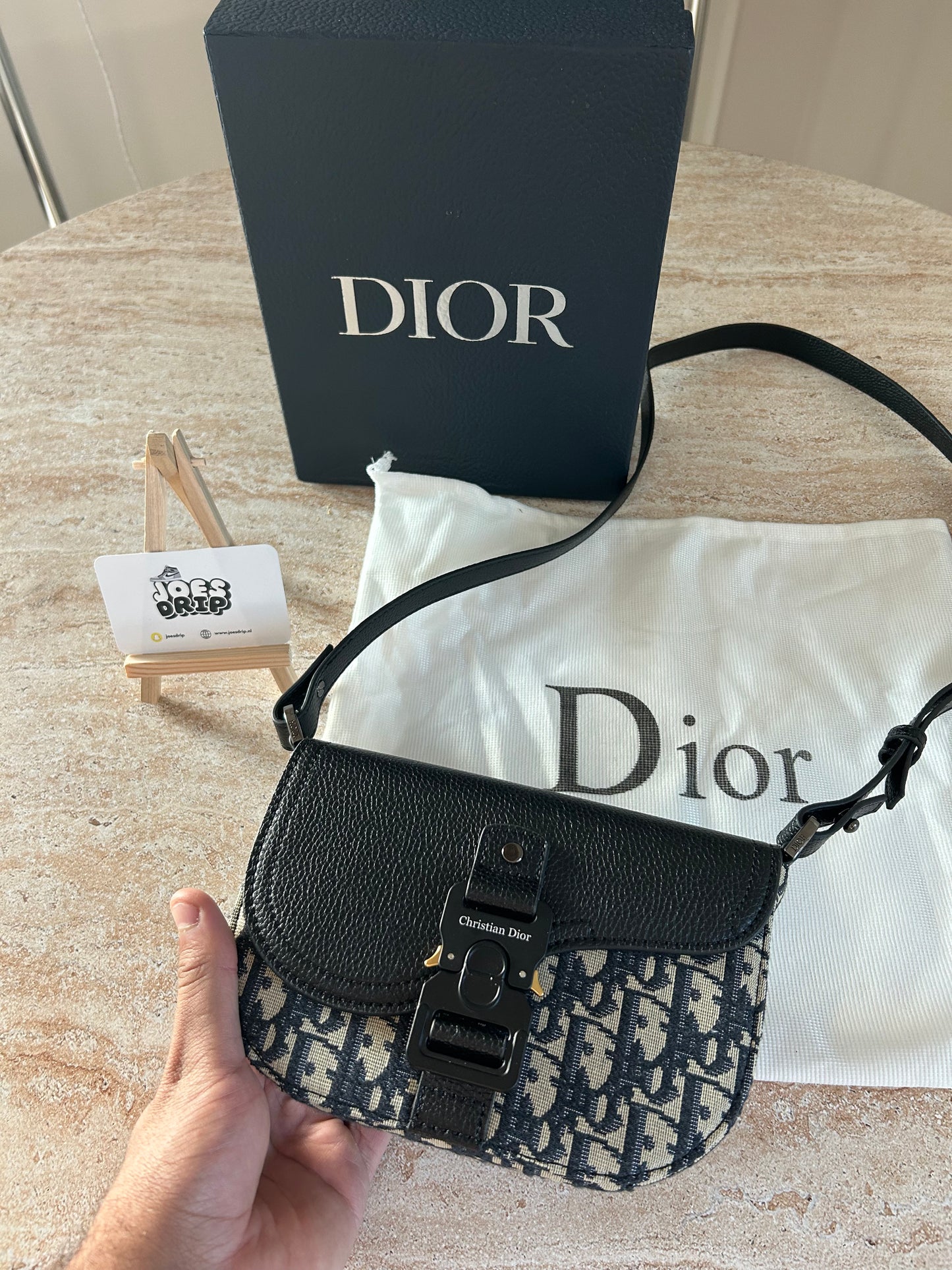 Dior - Small Messenger Bag Blue