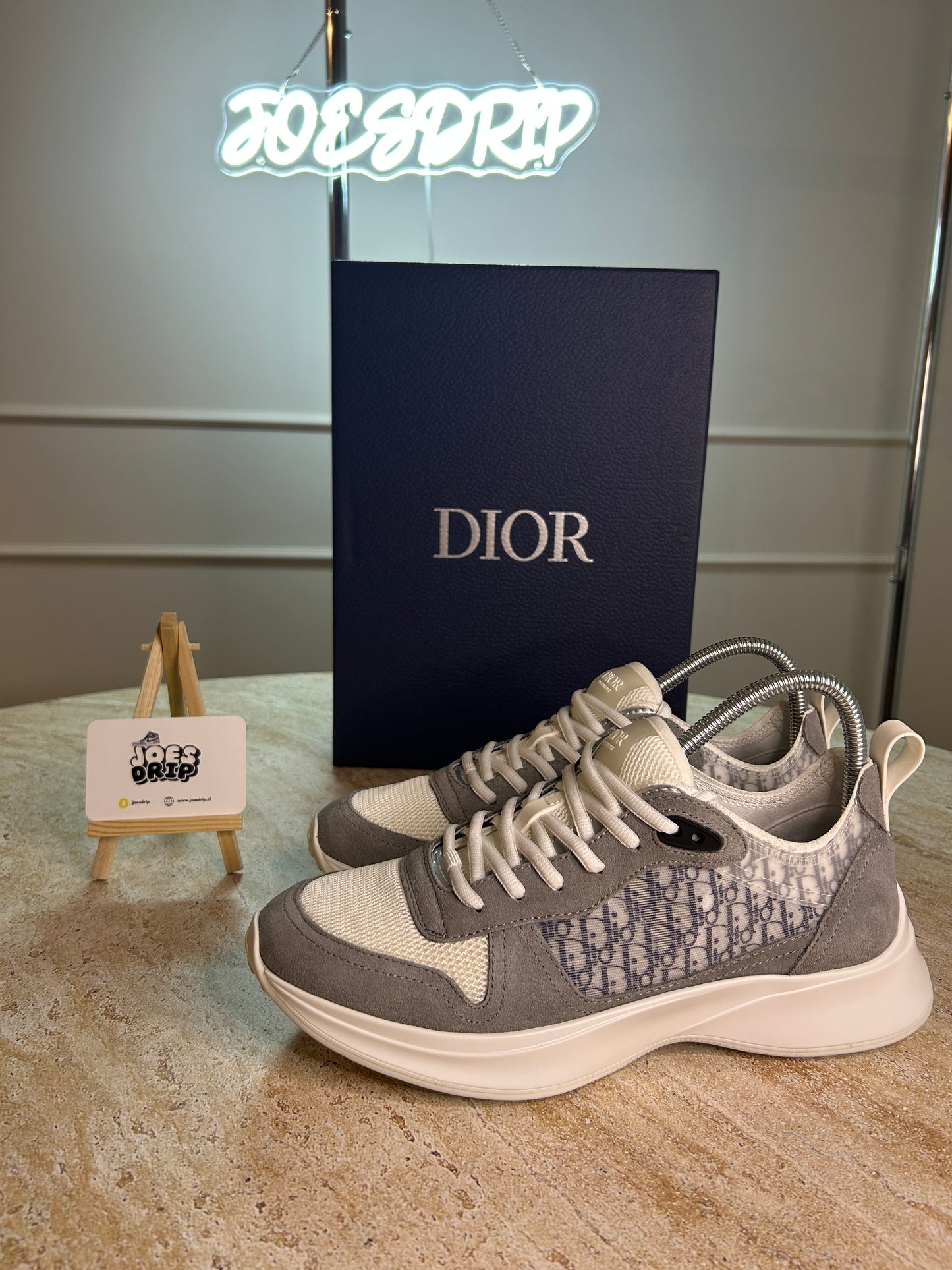 Dior Sneaker - B25 Grey Suedé