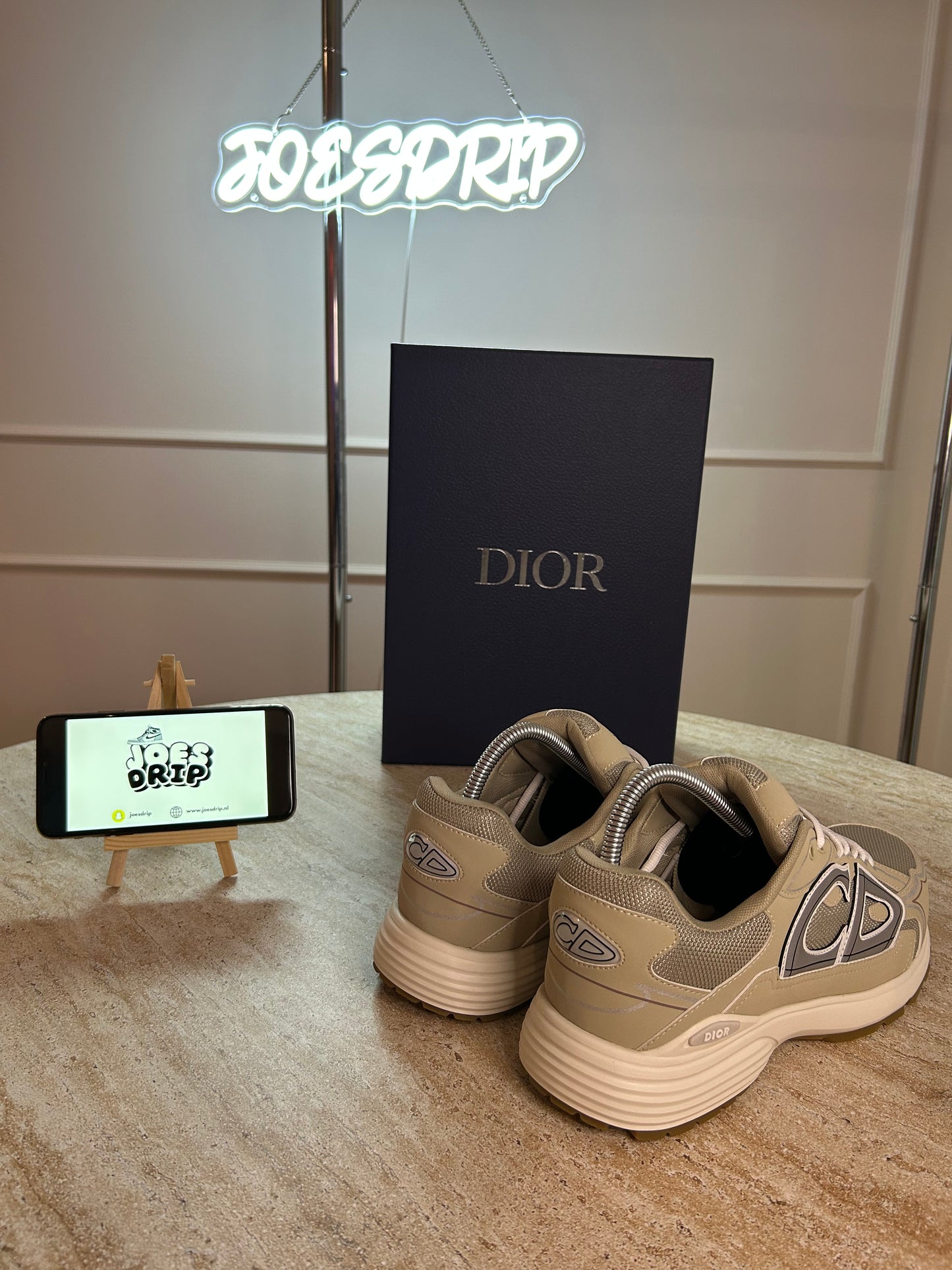 Dior sneaker - B30 Brown cremé