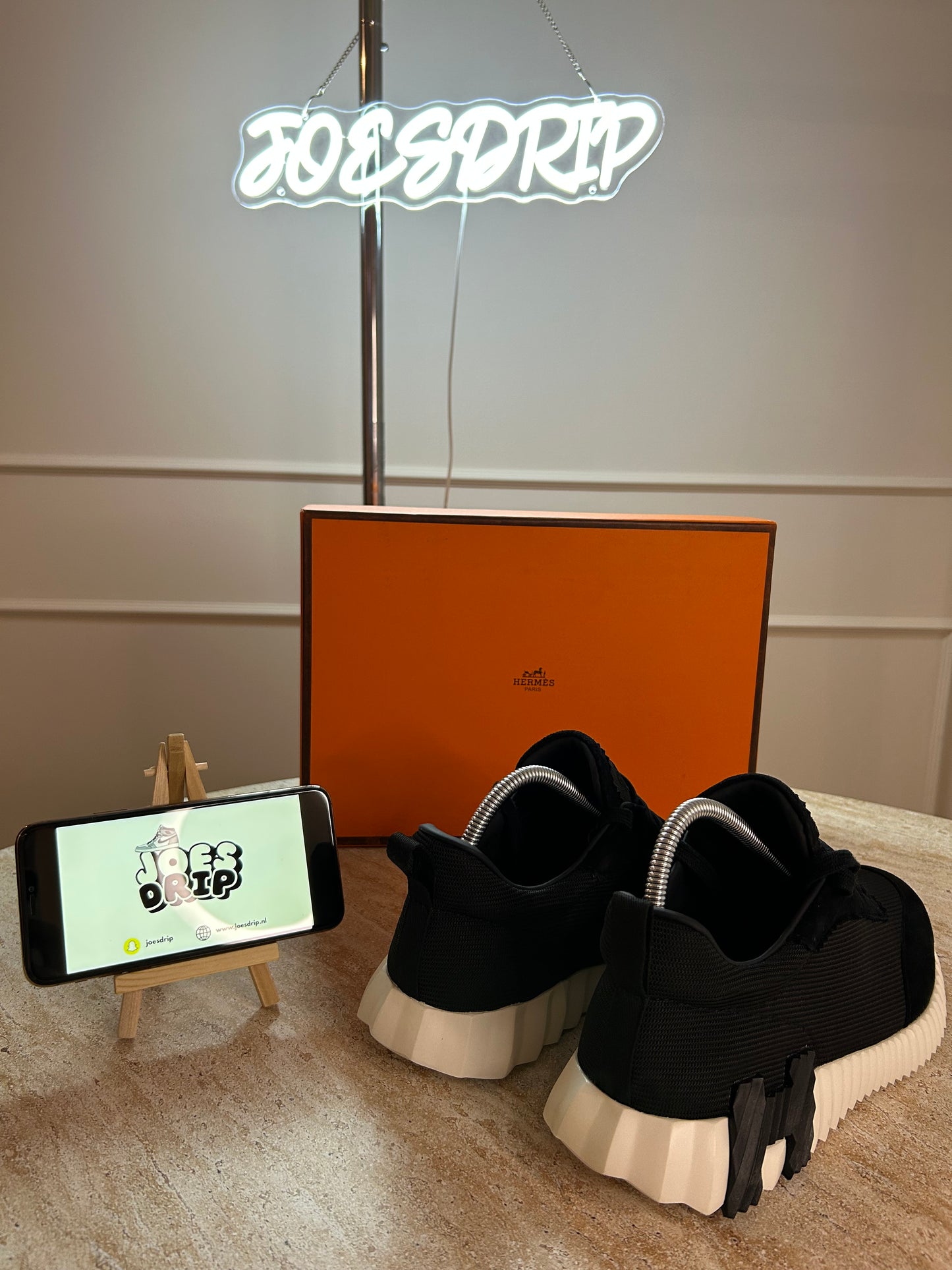 Hermes - Bouncing Sneaker black suéde