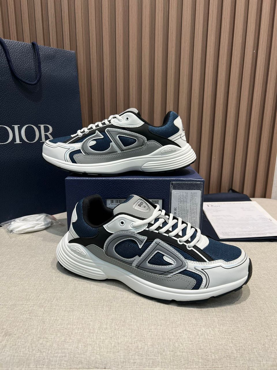 Dior - B30 Sneaker Blue Silver